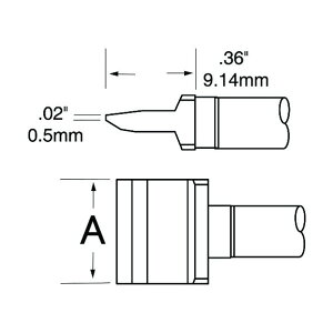 OK International Metcal MFR-1110�E2210�V���[�Y �`�b�v�J�[�g���b�W RCP-BL2 1�_