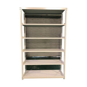 �o���|�� �y���ʃ{���g���X���b�N 200kg 1200×300×2400 �V�n6�i �P�� �z���C�g�O���[ TS8430-6T 1�_