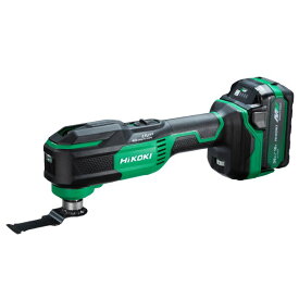 HiKOKI(ハイコーキ) CV18DA (XPZ) 18V コードレスマルチツール 低振動 スターロック対応 蓄電池・充電器・ケース付 1台【HP_202506】