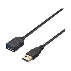 USB3.2 Gen1 �P�[�u�� �����p A-A 1m �u���b�N BU3AA10BK 1��