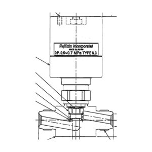 �t�W�L�� SUS�|���������^���_�C���t�����o���u�Q20�D5MPa�QFPR-PDF-721 FPR-PDF-721-12.7-316LP#A 1�_