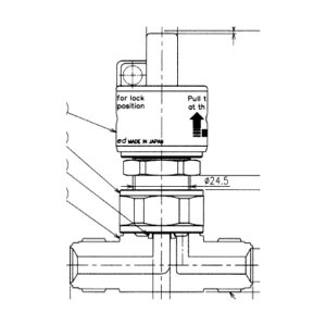 �t�W�L�� SUS�|���_�C���N�g�_�C���t�����o���u�Q1MPa�QFUNDL-71G FUNDL-71GL-9.52 1�_