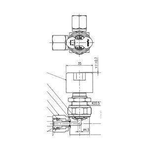 �t�W�L�� SUS�|���_�C���N�g�_�C���t�����o���u�Q1MPa�QFUNDLCL-71G FUNDLCL-71G-6.35-2 1�_