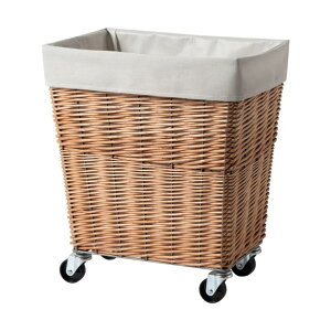 �E�߂��� WILLOW LAUNDRY BASKET With CASTER 34L LGY 6300054605 1��