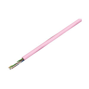 Cat5e LAN�P�[�u�� TPCC5 0.5X4P PINK JP 300M