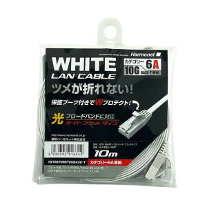 LAN�P�[�u�� �X�[�p�[�t���b�g�^�C�v Cat6A���� HLC-NFA-10MP 1�{