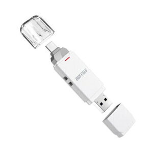 USB3�D2�iGen2�j Type-C/A�R�l�N�^�[���Ή� ���ᑬ�� �X�e�B�b�N 2�D0TB �z���C�g SSD-SD2.0U3-WA 1��