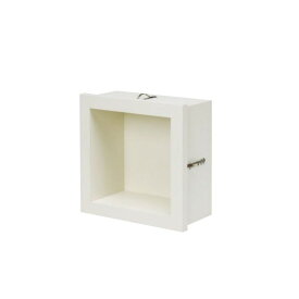 南海プライウッド 壁厚ニッチ収納 ミニッチ 200タイプ シェルホワイト MN15-2001 1個