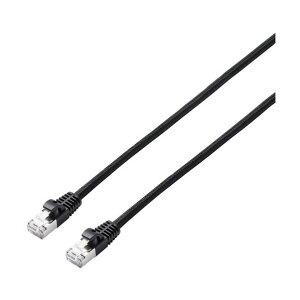 LAN�P�[�u�� CAT7 ���b�V�� 10�D0m �u���b�N �u���b�N LD-TWSM/BK100