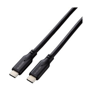 USB Type-C to C�P�[�u�� USB10Gbps 100W�Ή� �X�^���_�[�h 0�D5m �u���b�N �u���b�N MPA-CC1G05BK