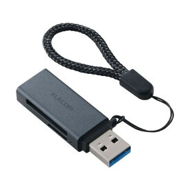 メモリリーダ USB-Aコネクタ 直挿しタイプ USB 5Gbps SD＋microSD用 ブラック ブラック MR3-D20BK