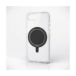 �n�C�u���b�h�P�[�X iPhone 16e�p MAGKEEP �X�^���h �N���A×�u���b�N �N���A×�u���b�N PM-A25SMAGSTBK2