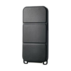 �\�t�g���U�[�P�[�X iPhone 16e�p �c�^�t���b�v ���Εt �u���b�N �u���b�N PM-A25SPLFYTBK