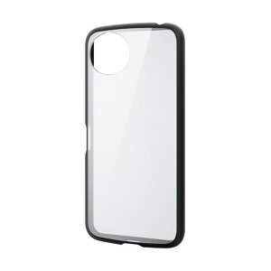 �P�[�X AQUOS wish5�pTOUGH SLIM LITE �t���[���J���[ �u���b�N �u���b�N PM-S251TSLFCBK