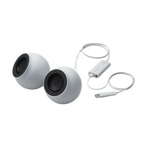 PC�p2�D0ch�X�s�[�J�[ Stina 4�D4W USB�ڑ� Bluetooth�Ή� ���a3�D5mm �z���C�g SP-P10CUBWH