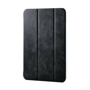 iPad11�C���` A16�p�t���b�v�P�[�X ���^�y�� �w�ʃN���A 2�A���O�� �u���b�N �u���b�N TB-A25RWVBK
