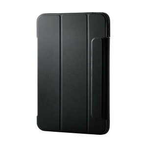 iPad11�C���` A16�p�t���b�v�P�[�X ���^�y�� �w�ʃN���A �t���[���J���[ �u���b�N �u���b�N TB-A25RWVFCBK