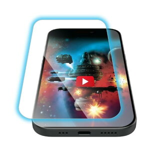 ���@�l��p�i���G���R�� iPhone 17�p�K���X�t�B���� ����f�� ������ �u���[���C�g�J�b�g PM-A25AFLGARBL 0