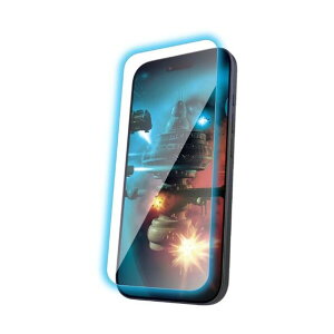 ���@�l��p�i���G���R�� iPhone 17�p�K���X�t�B���� ����f�� �u���[���C�g�J�b�g ���ȒP�\��t���c�[�� PM-A25AFLGARTBL 0