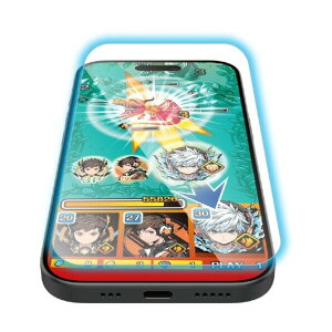 iPhone 17�p�K���X�t�B���� �Q�[�~���O ������ �u���[���C�g�J�b�g PM-A25AFLGGEBL