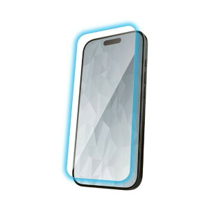 iPhone 17�p�K���X�t�B���� ���˖h�~ �u���[���C�g�J�b�g ���ȒP�\��t���c�[�� PM-A25AFLGGTBLM