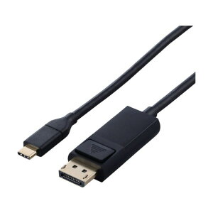 �ϊ��P�[�u�� Type-C-DisplayPort 2�D0m �u���b�N CAC-CDP20BK2