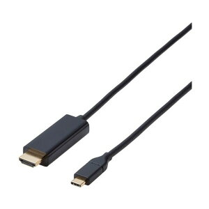 �f���ϊ��P�[�u�� USB Type-C-HDMI �~���[�����O�Ή� 60Hz 1�D0m �u���b�N CAC-CHDMI10BK3