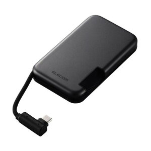 �O�t���|�[�^�u��SSD USB3�D2�iGen2�j Type-C �P�[�u����̌^ 500GB �u���b�N �u���b�N ESD-EPB0500GBK