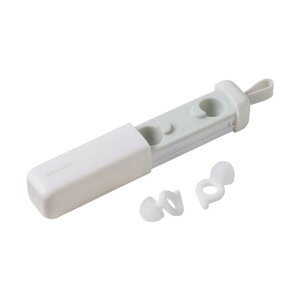 �G�N���A�����p���� Earplug �z���C�g �z���C�g HCSL-EP01WH 2��