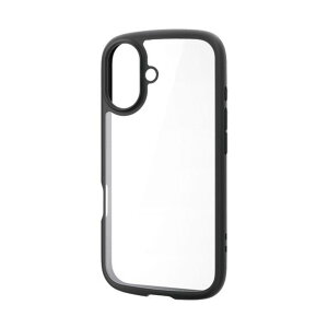 iPhone 17�p�P�[�X TOUGH SLIM LITE �t���[���J���[ ���^���X�e�b�J�[�t �u���b�N �u���b�N PM-A25ATSLFCBK