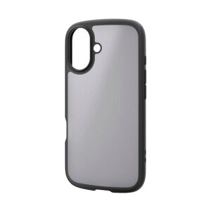 iPhone 17�p�P�[�X TOUGH SLIM LITE �t���[���J���[ �}�b�g�u���b�N ���^���X�e�b�J�[�t �}�b�g�u���b�N PM-A25ATSLFCBKM