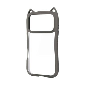 iPhone 17 Pro�p�n�C�u���b�h�P�[�X �t���[���J���[ CAT ���^���X�e�b�J�[�t �X���[�L�[ �X���[�L�[ PM-A25CFCCATCH