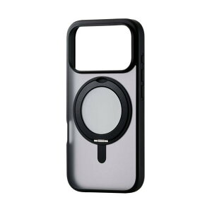 iPhone 17 Pro�p�n�C�u���b�h�P�[�X MAGKEEP �X�^���h �u���b�N �u���b�N PM-A25CMAGSTBK