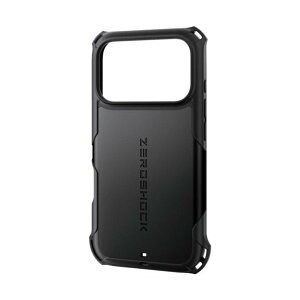 iPhone 17 Pro�p�P�[�X ZEROSHOCK �u���b�N �u���b�N PM-A25CZEROBK
