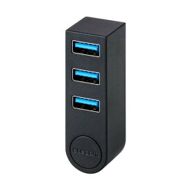 USBHUB USB Type-C USB5Gbps バスパワー 3ポート 直挿し ブラック U3HC-R030BK