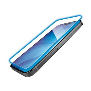 �G���R�� iPhone16/15�p�t�B���� �u���[���C�g�J�b�g �w��h�~ ���˖h�~ PM-A24AFLBLN