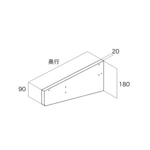 ��C�v���C�E�b�h ���[�� �V���[�g�d�ؔ� ���s445mm �A�b�V���E�H�[���i�b�g N3SS-D4H01-AJ-A 1�Z�b�g