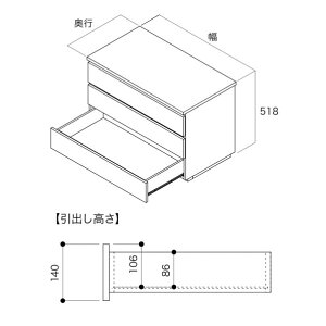 ��C�v���C�E�b�h ���[�� �{�b�N�X���o�� 3�i ���s440mm×��600mm �A�b�V���E�H�[���i�b�g N3B3-D4W06-AJ 1�Z�b�g