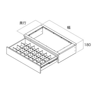 ��C�v���C�E�b�h ���[�� �M�������[�P�[�X ���s590mm×��600mm �u���C�g�E�H�[���i�b�g N3GC-D6W06-IJ 1�Z�b�g