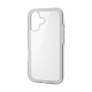 iPhone 16�p�n�C�u���b�h�P�[�X �G�A�o�b�O �S�� MUBRAIN ���T�C�N���z���C�g×�N���A ���T�C�N���z���C�g×�N���A PM-A24AHVAIR2RW