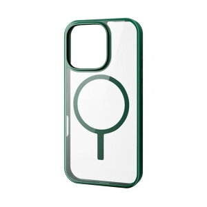iPhone16Pro�p�n�C�u���b�h�P�[�X �t���[���J���[ MAGKEEP �f�B�[�v�O���[�� �f�B�[�v�O���[�� PM-A24CMAG03GN