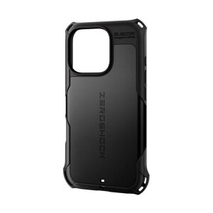 iPhone16Pro�p�n�C�u���b�h�P�[�X ZEROSHOCK �u���b�N �u���b�N PM-A24CZEROBK