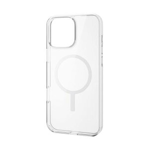 iPhone16ProMax�p�n�C�u���b�h�P�[�X MAGKEEP �z���C�g �z���C�g PM-A24DMAG02WH