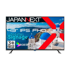 ��^�t�����j�^�[ �t��HD�EHDR�Ή� 43�C���` 3�N�ۏ� JN-IPS43FHD2-U-H3