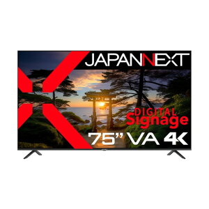 ���@�l��p�i��JAPANNEXT �f�B�X�v���C 4K 75�C���` JN-V750U-U 0