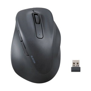 �}�E�X EX-G �E���p XL�T�C�Y ����2.4GHz 5�{�^�� �R�� �É� �u���b�N M-XGXL30DBSKBK 1�_