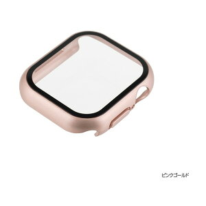 Apple Watch Series10�p ���d�x�K���X�{�P�[�X �s���N�S�[���h SMWC-AW421PG