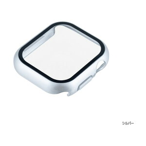 Apple Watch Series10�p ���d�x�K���X�{�P�[�X �V���o�[ SMWC-AW421SL