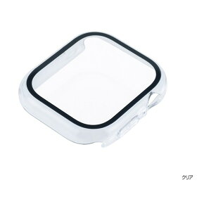 Apple Watch Series10�p ���d�x�K���X�{�P�[�X �N���A SMWC-AW461CL
