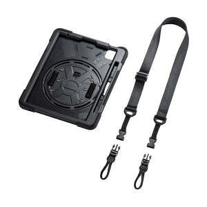 iPad Air �ϏՌ��P�[�X�i�n���h���A�X�^���h�A�V�����_�[�x���g�t���j PDA-IPAD1717BK 1��